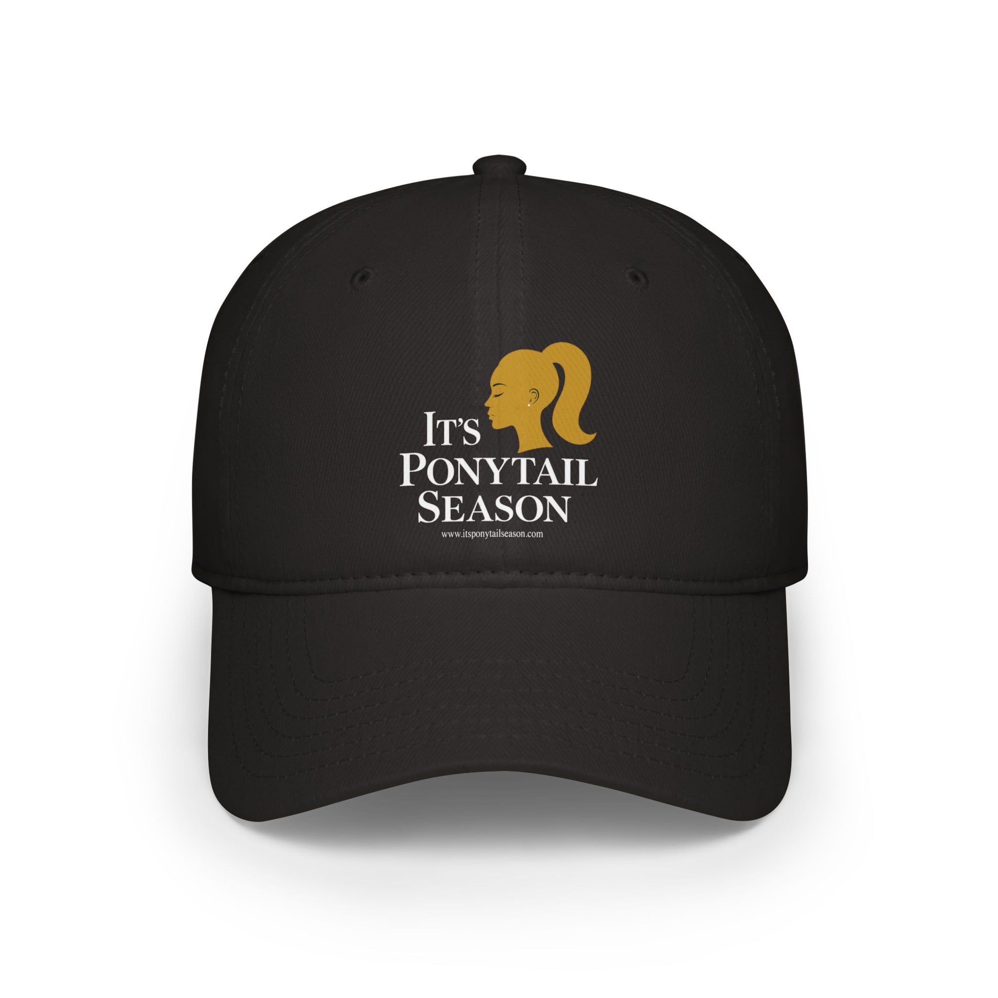 It's Ponytail Season Hat (Black)