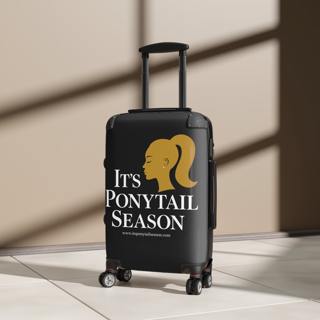 It's Ponytail Season Luggage