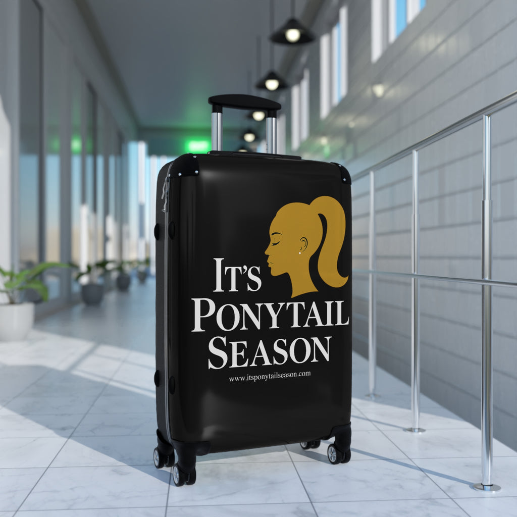 It's Ponytail Season Luggage