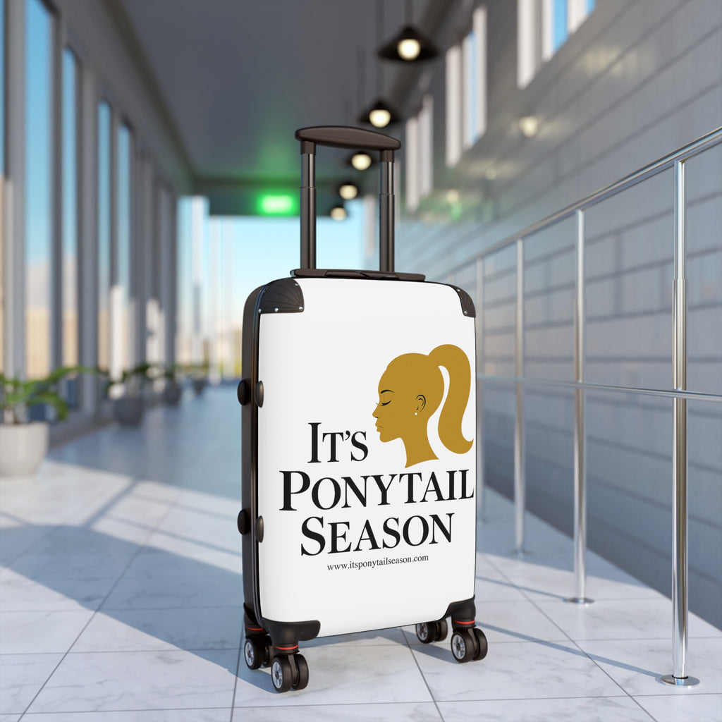 It's Ponytail Season Luggage