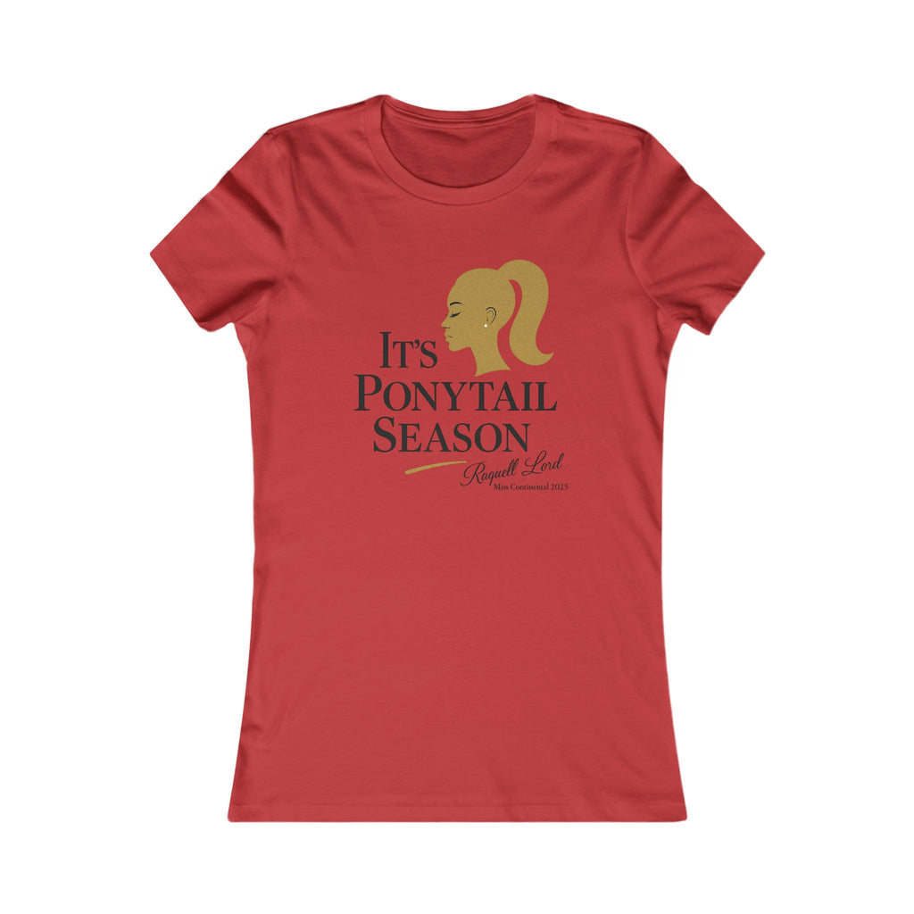 It's Ponytail Season Women's Tee