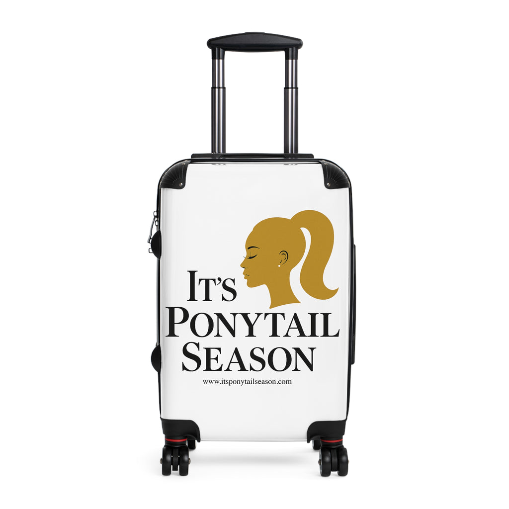 It's Ponytail Season Luggage