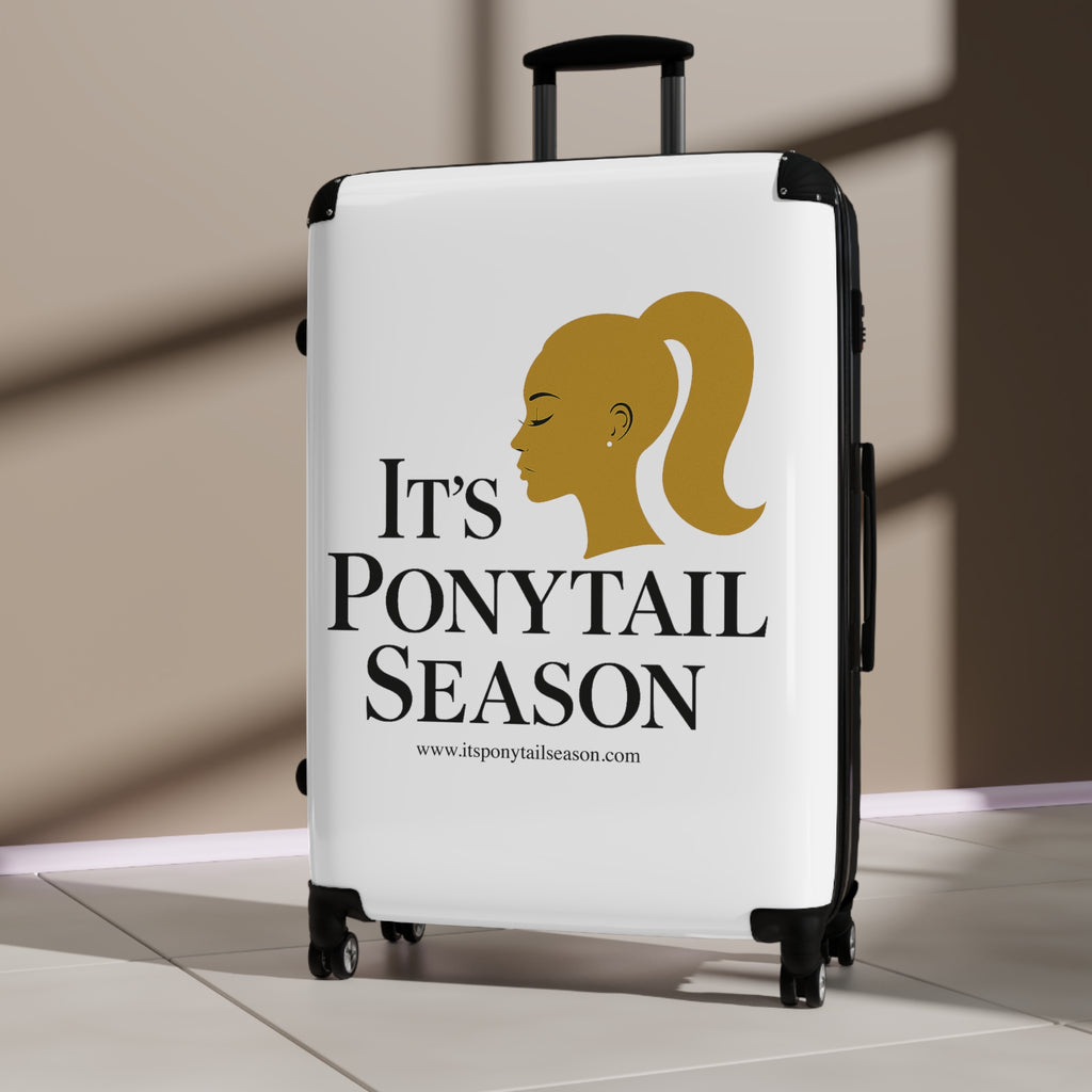 It's Ponytail Season Luggage