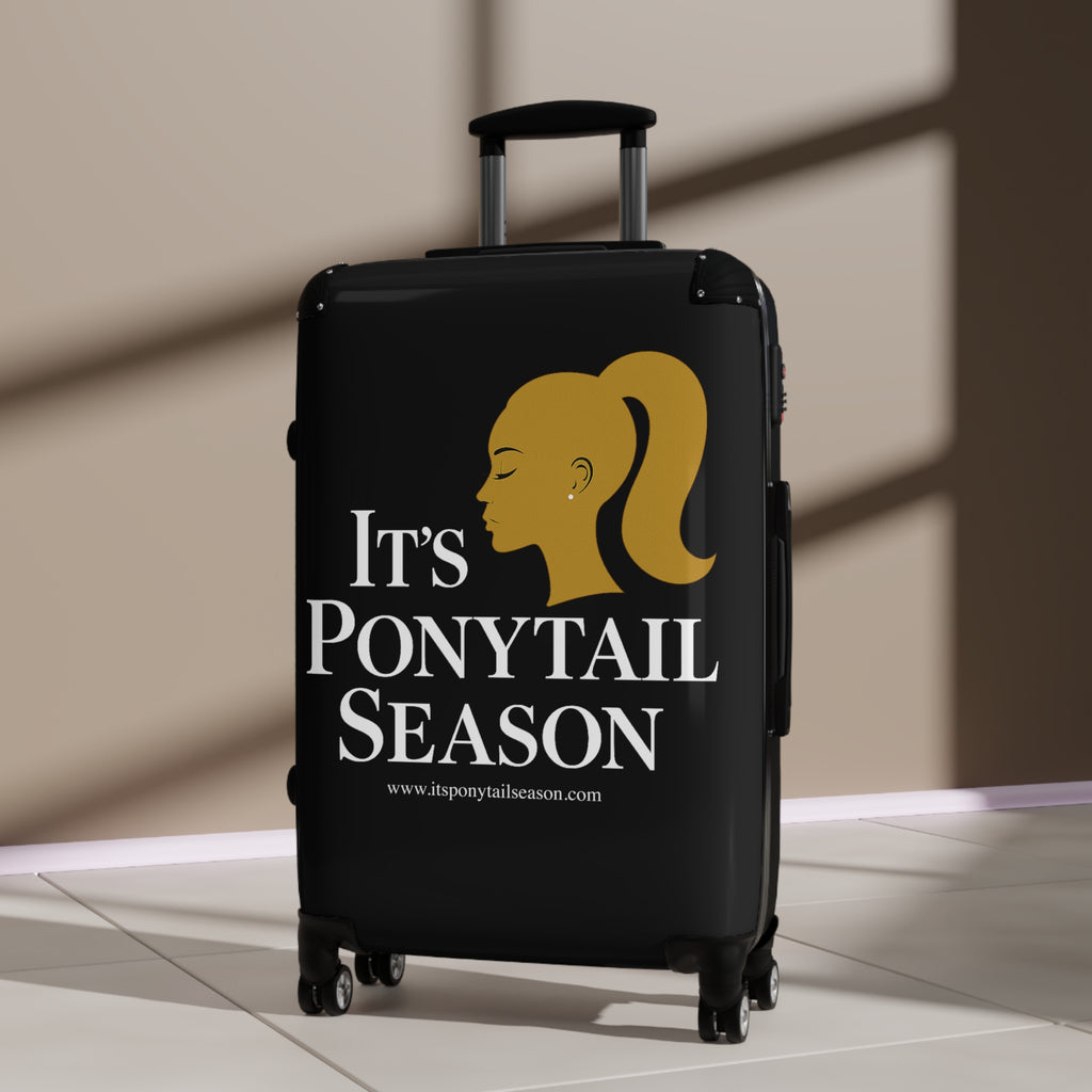 It's Ponytail Season Luggage