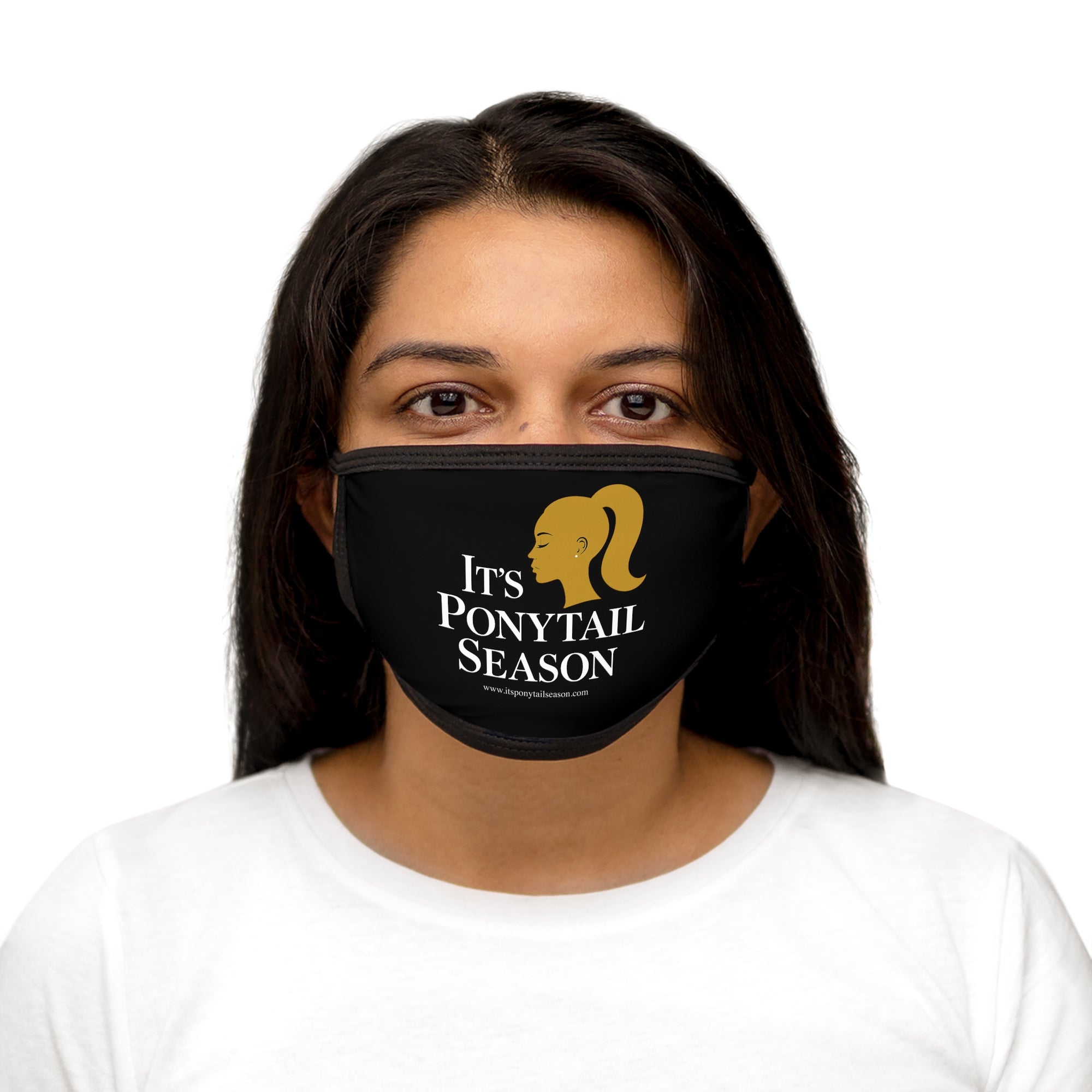 It's Ponytail Season Face Mask