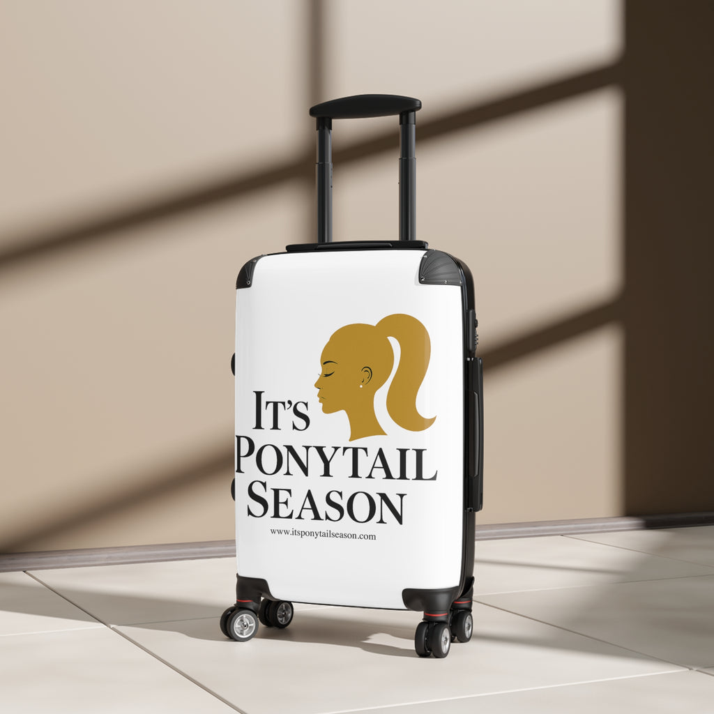 It's Ponytail Season Luggage