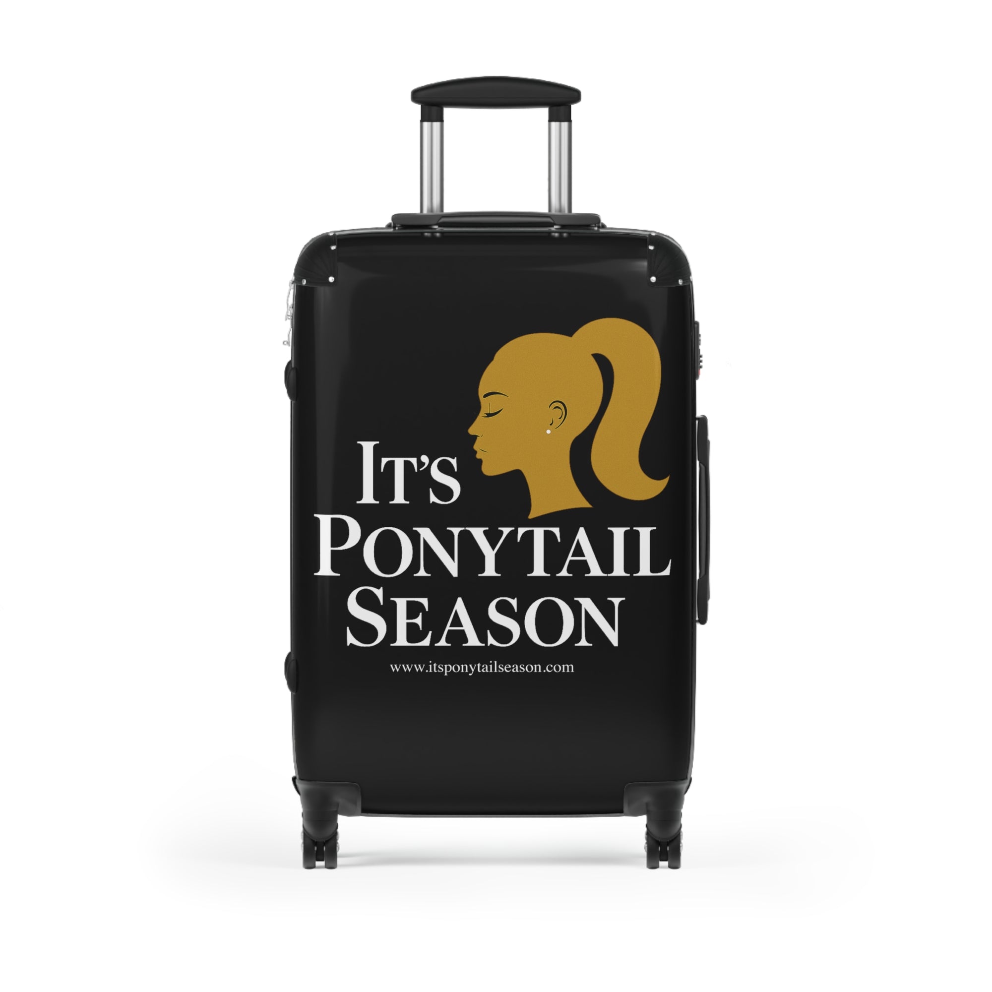 It's Ponytail Season Luggage
