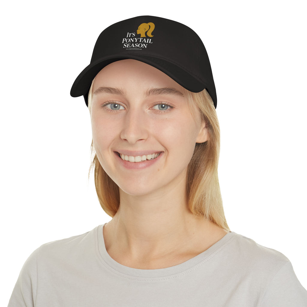 It's Ponytail Season Hat (Black)