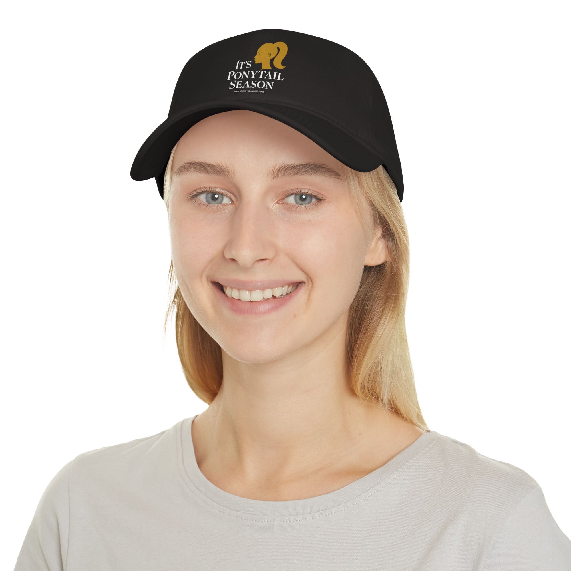 It's Ponytail Season Hat (Black)